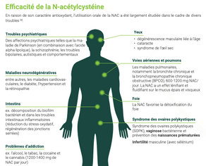 Vitamine C, la vitamine D et le glutathion, le NAC et le zinc aident le corps à lutter contre les infections.
