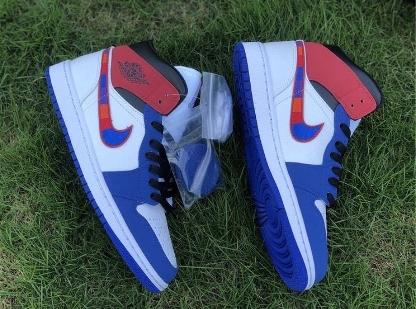 Thumbnail: Multi-Color Swoosh Air Jordan Retro 1