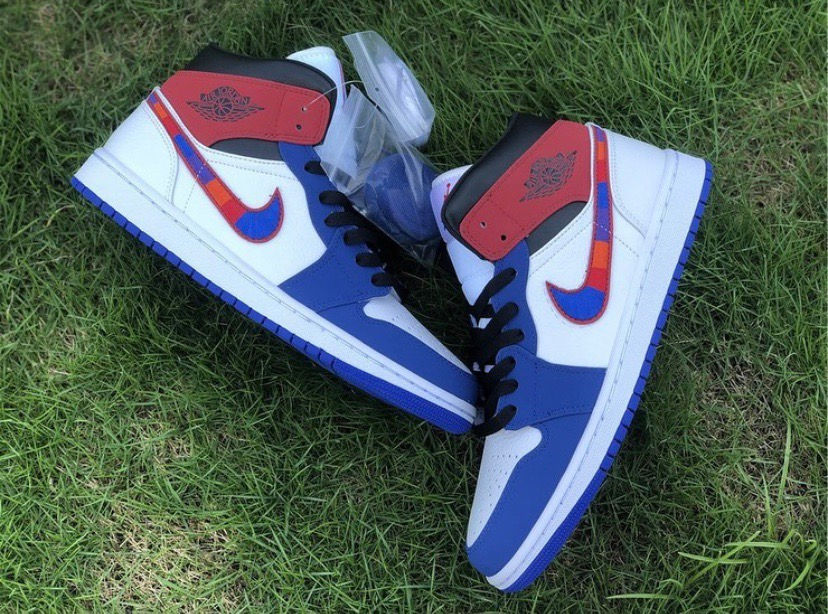 Thumbnail: Multi-Color Swoosh Air Jordan Retro 1