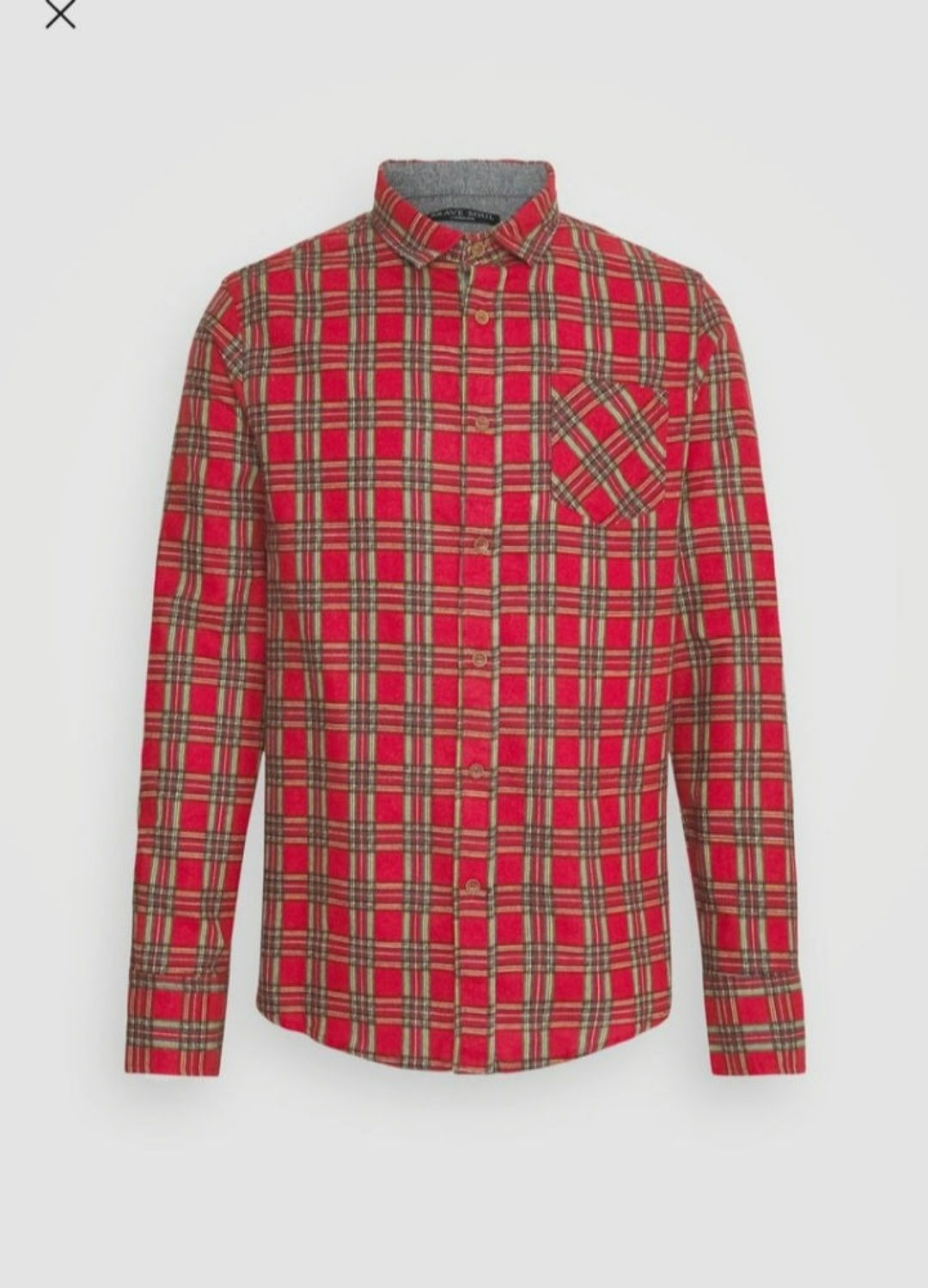 Camisa casual estampada para hombre