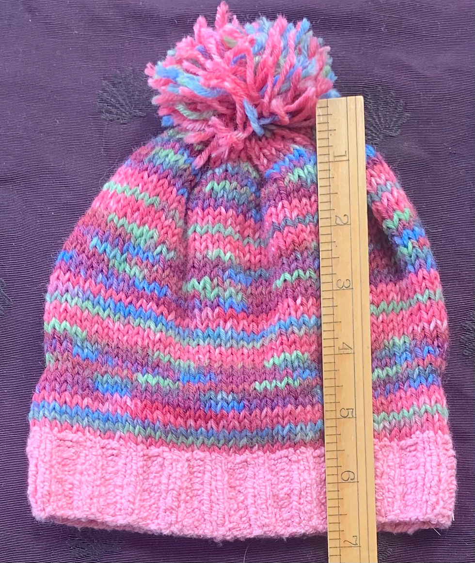 Thumbnail: Take-Me-Home newborn sweater in rose pink w hat!