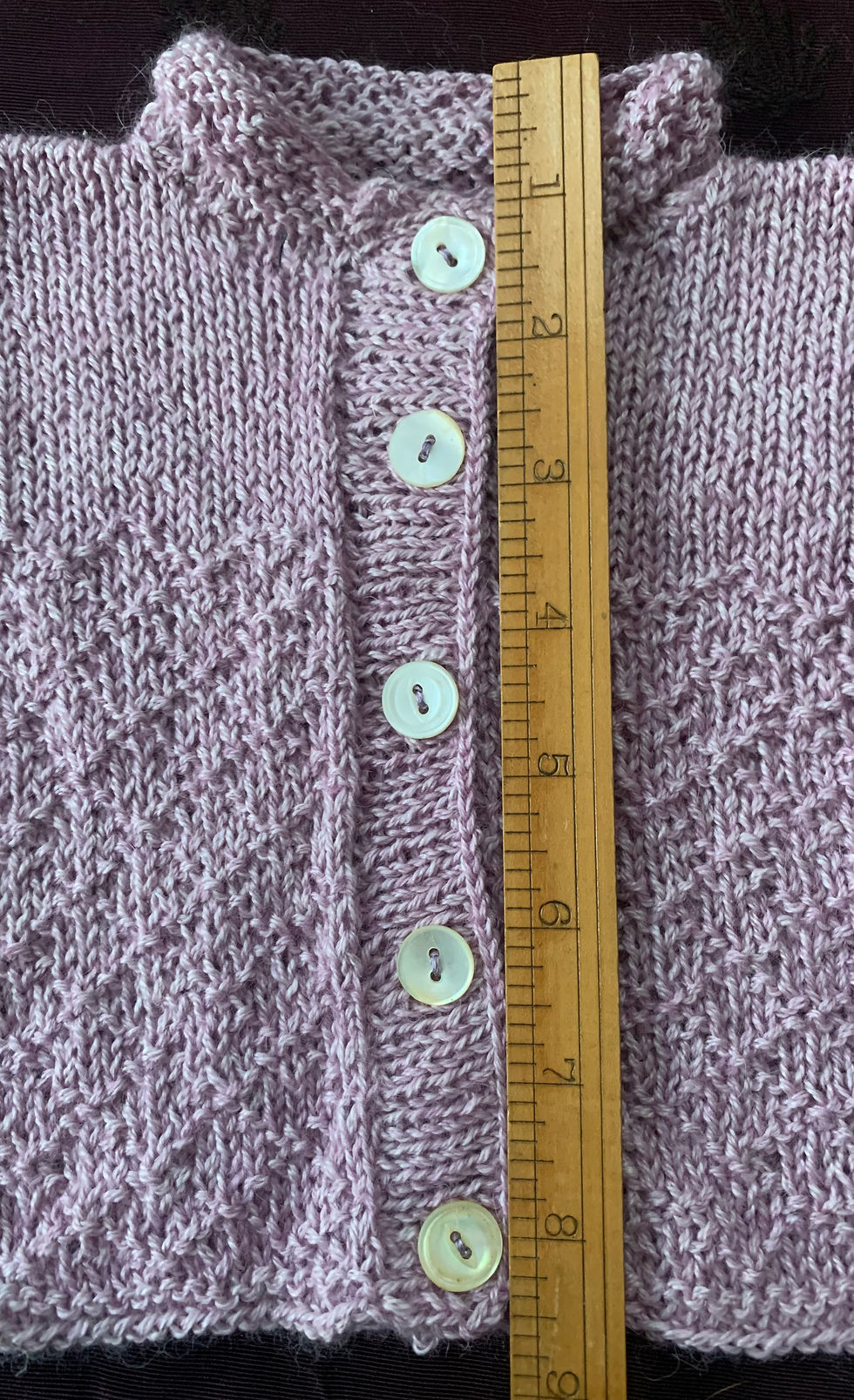 Thumbnail: softest ever baby cardigan and bonnet set, baby alpaca/silk blend, 0-8 mo.s