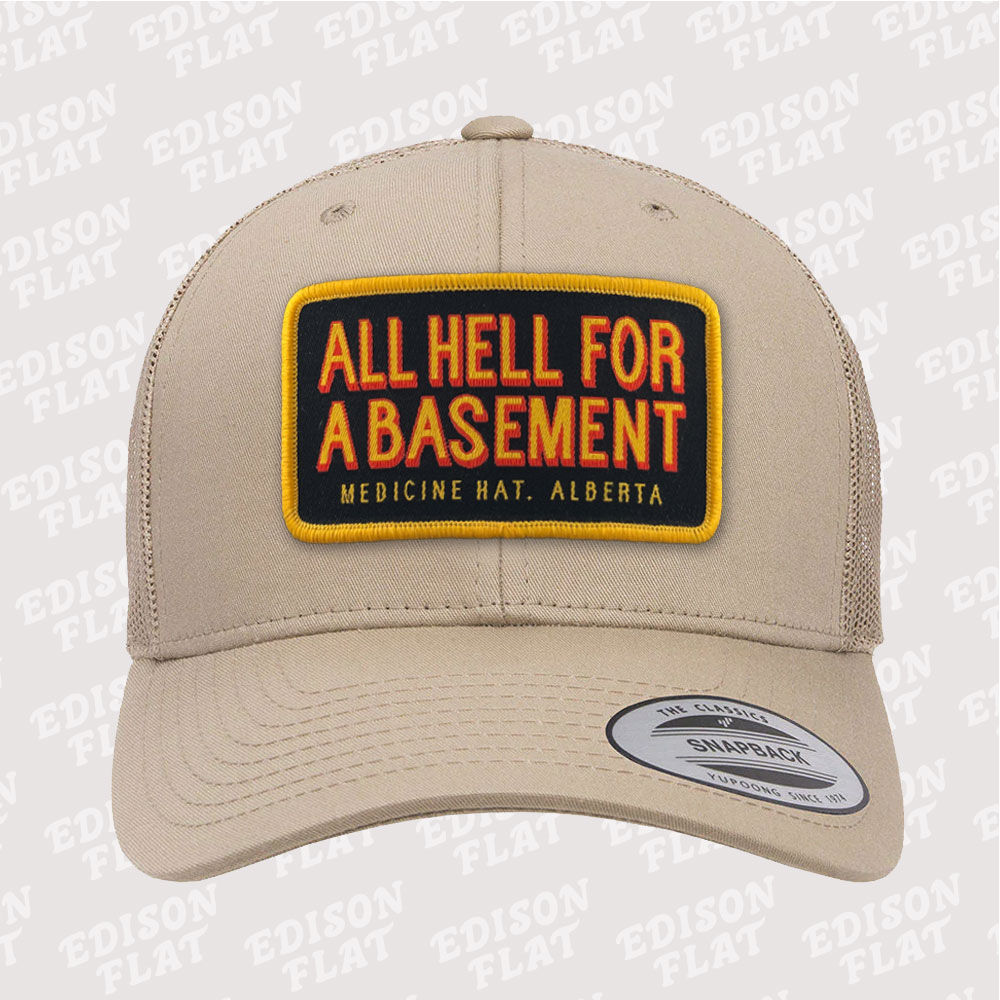 All Hell for a Basement Trucker Hat (EFP003-6606)
