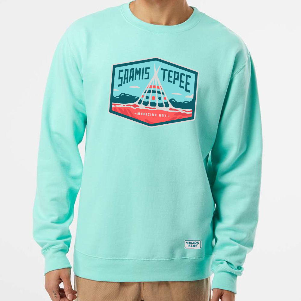 Saamis Tepee Unisex Sweatshirt (TEFT001-SS3000)