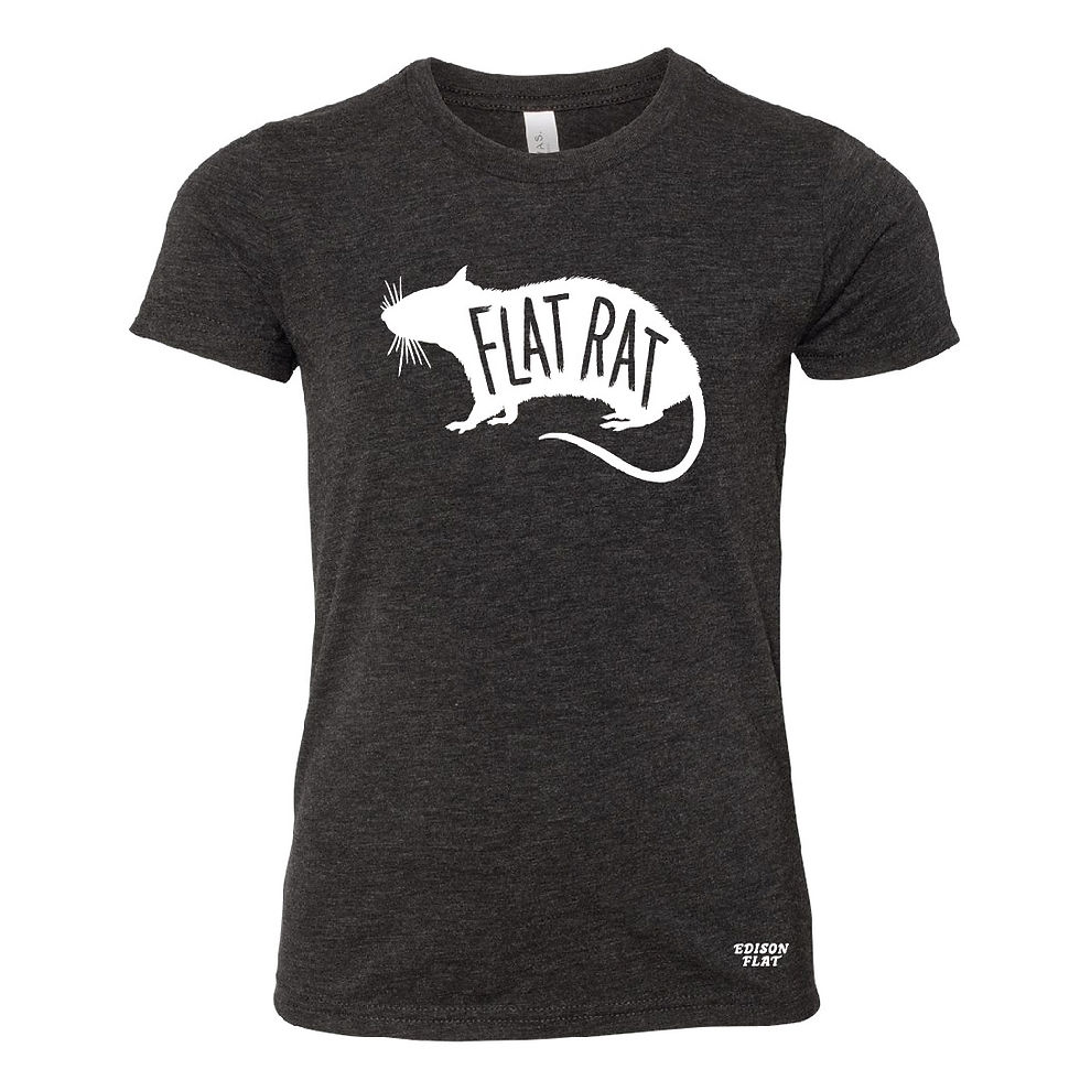 Flat Rat Youth T-Shirt (EFT006YL1-3413Y)