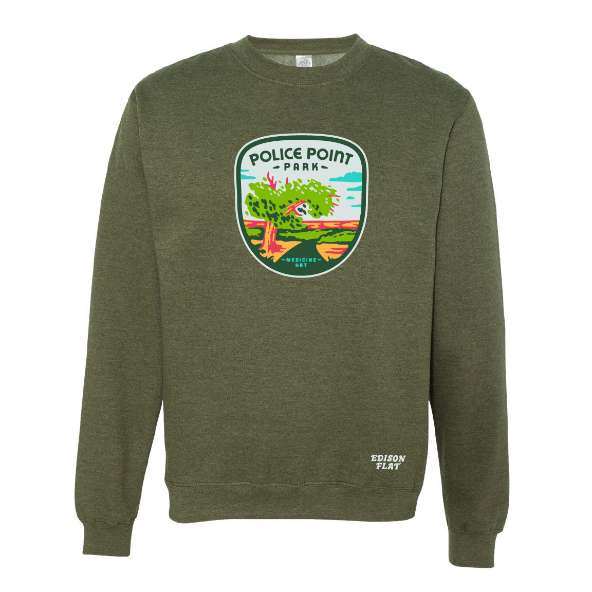 WHSL-MH Police Point Unisex Sweatshirt (TEFT016L13-SS3000)