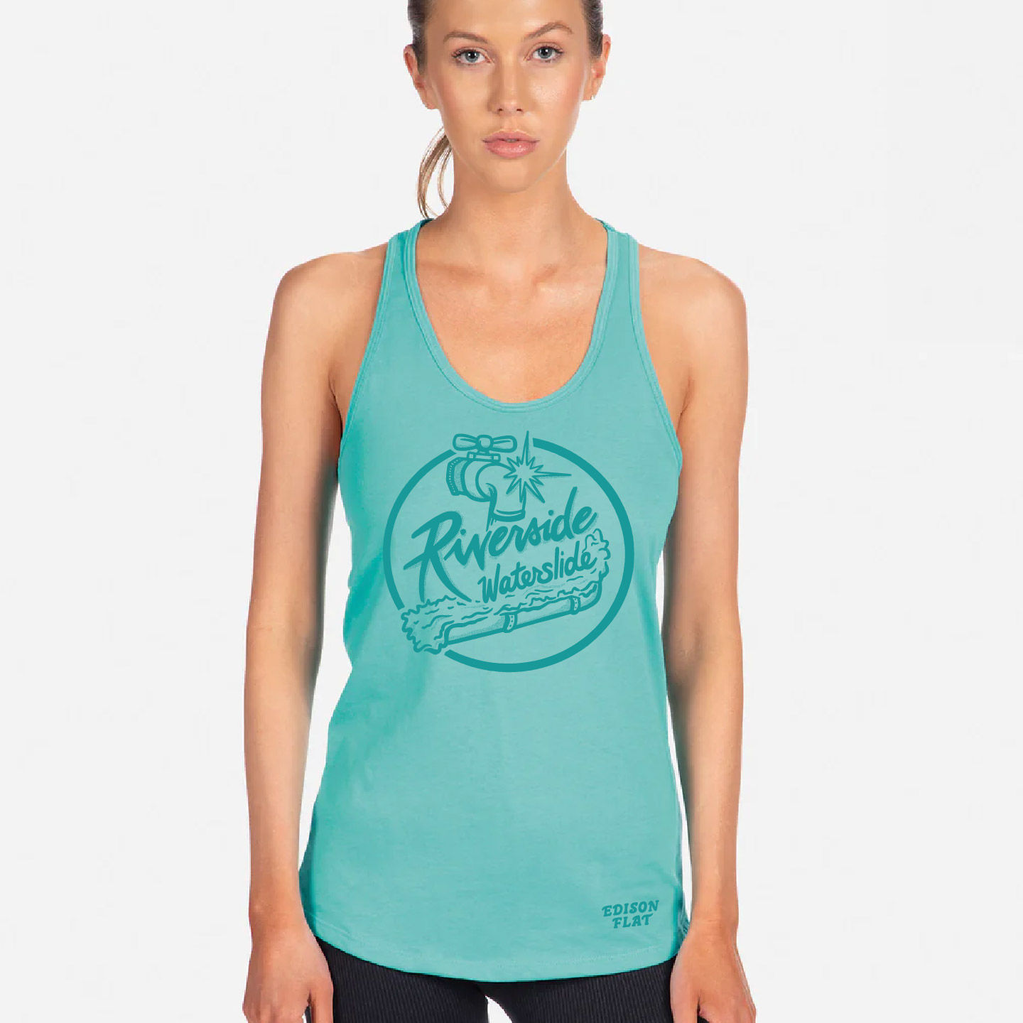 Riverside Waterslides Ladies Tank (EFS007L7-N1533)