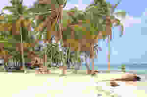 Praia no Panamá