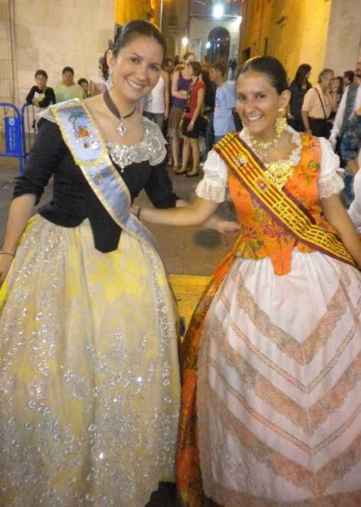 Foto: Yolanda com Trajes típicos de Alicante