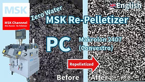 PC Re pelletizer FRP-V32W