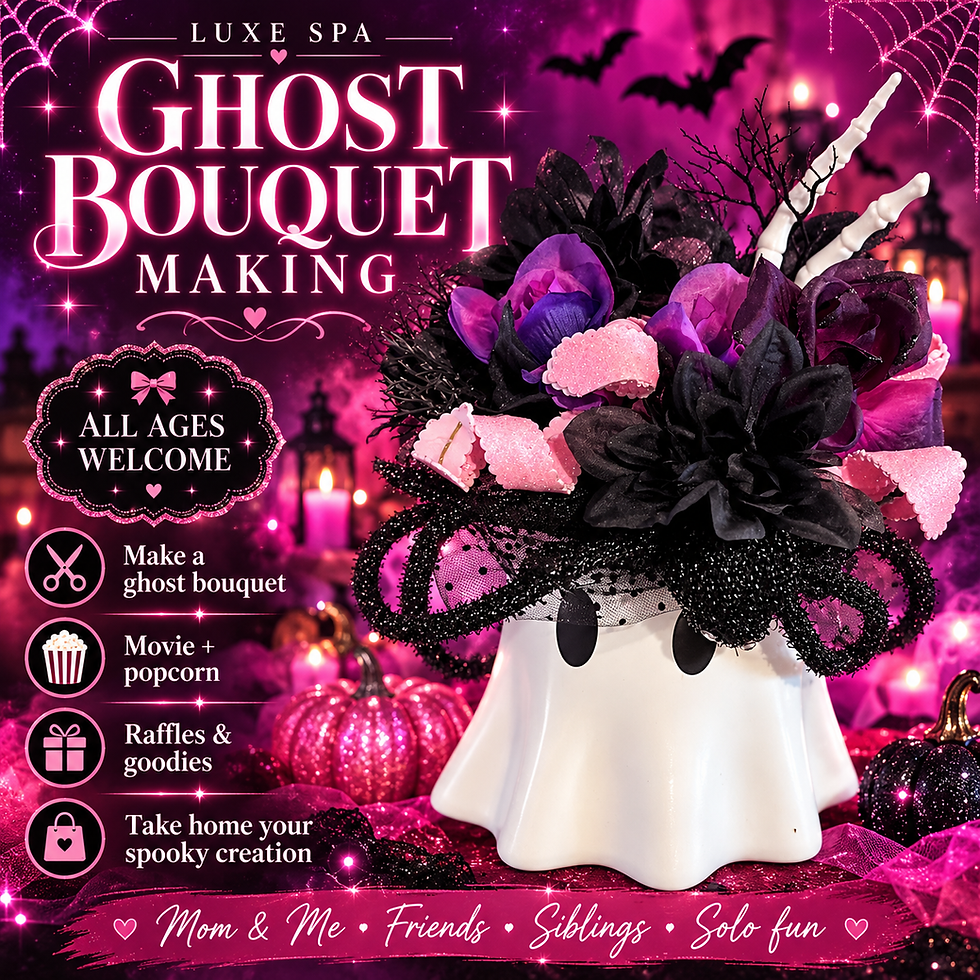 👻💐 GHOST BOUQUET MAKING EVENT! 💐👻