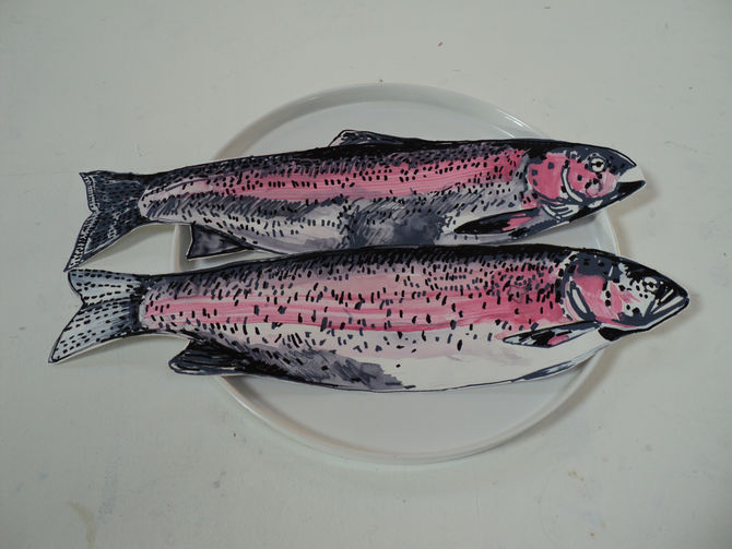 Trout, Cow House Studios.