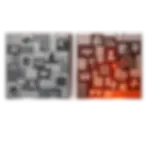 Abstract icon comparison showing lighter misdemeanor costs versus heavier felony criminal defense costs.
