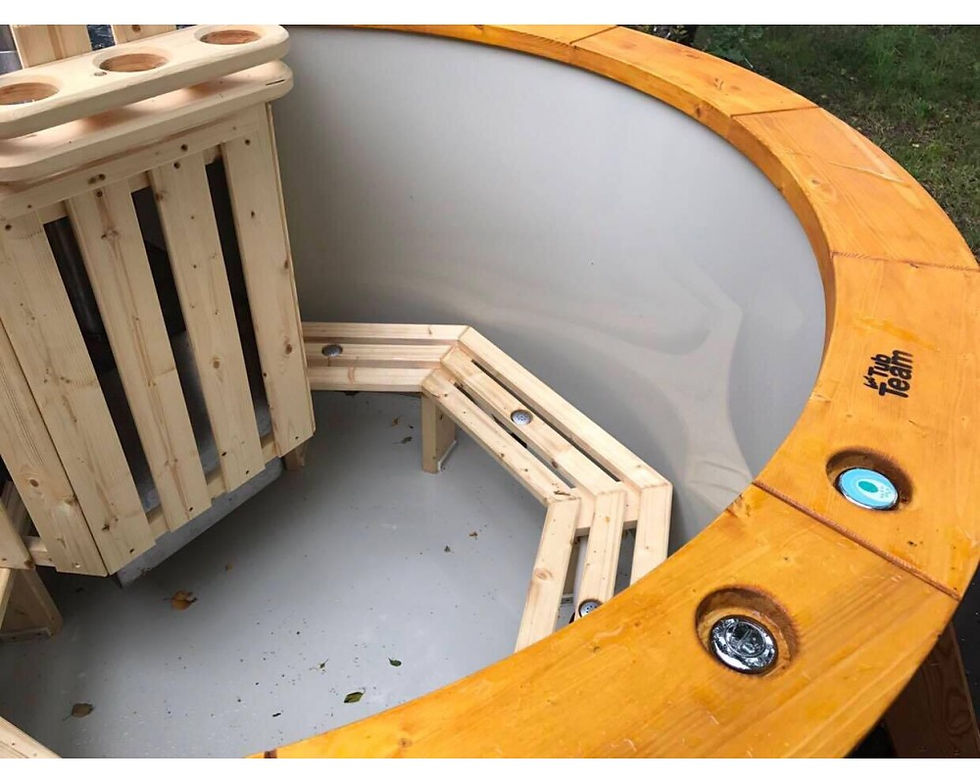 Thumbnail: Plastic Interior Hot Tub