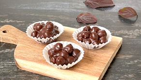Sprøde kikærter med chokolade