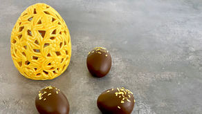 Marcipanæg med kokos og citron