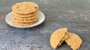 Cookies med solbær og chokolade