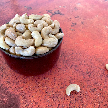 Saltede cashewnødder