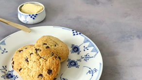 Chokoladescones