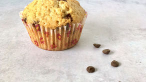 Vaniljemuffins med chokoladestykker