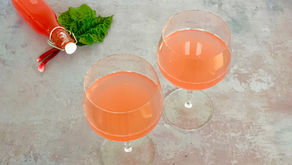 Mocktail med rabarber og GinISH