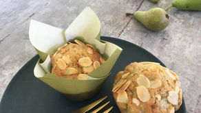 Pæremuffins
