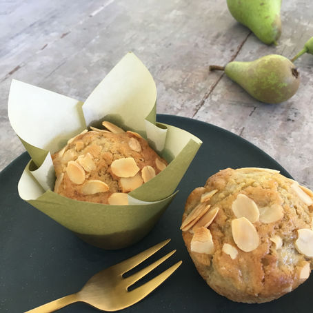 Pæremuffins