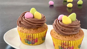 Påske-cupcakes