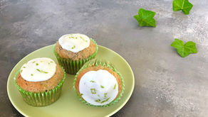Squashmuffins med limeglasur