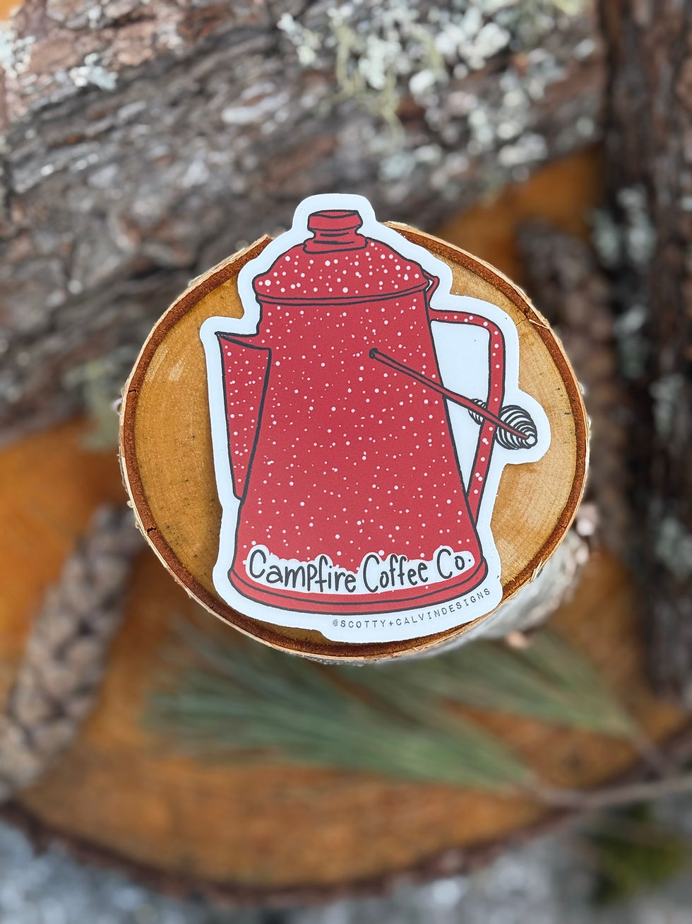 Thumbnail: Wholesale Campfire Coffee Co. Sticker