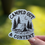 Thumbnail: Camped Out and Content Sticker 