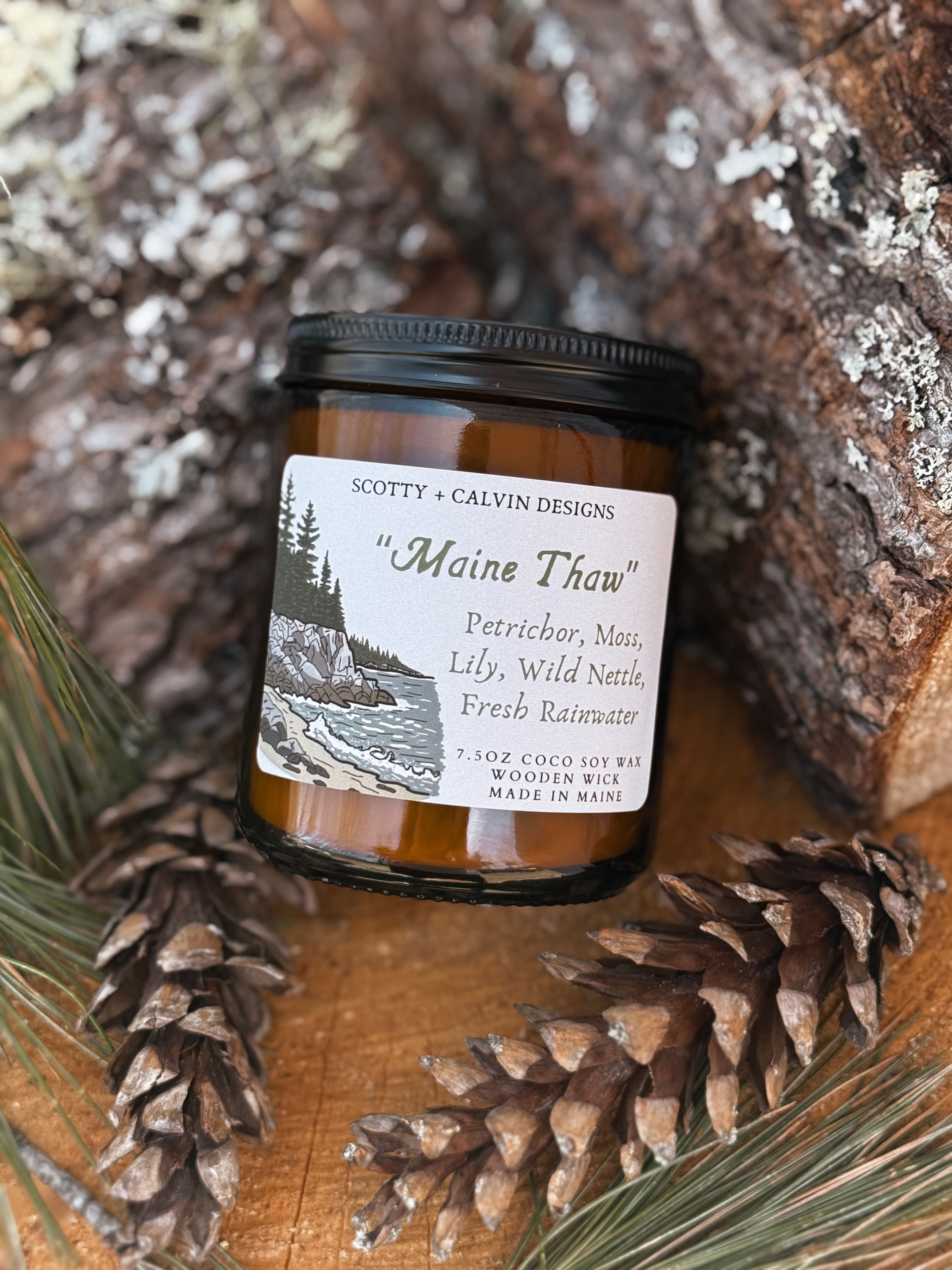 Maine Thaw 7.5oz CocoSoy Candle