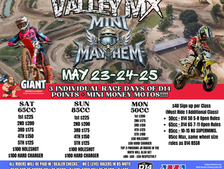 2026 Mini Mayhem Memorial Day Weekend 2026