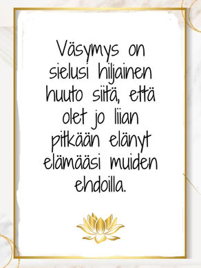 Vko 25 - Väsymys