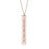 Thumbnail: roman numeral bar necklace