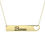 الصورة المصغرة: Alqismat Cut Out Heart Bar Necklace