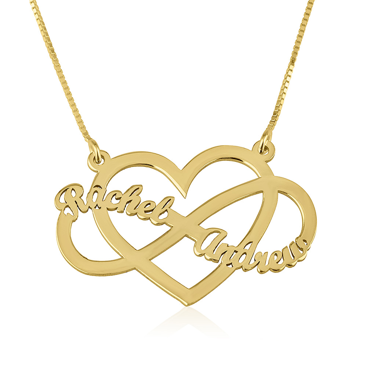 الصورة المصغرة: double name necklace uk