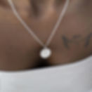 personalized date necklace