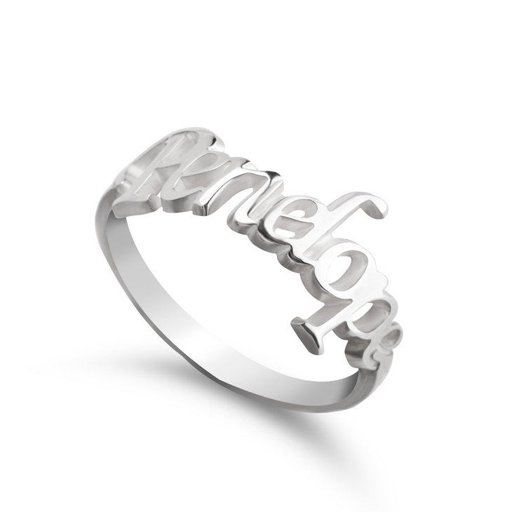 Alqismat Personalized Name Ring