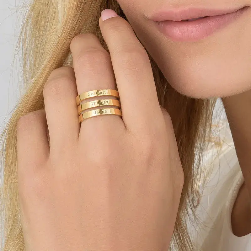 Thumbnail: Three Name Ring