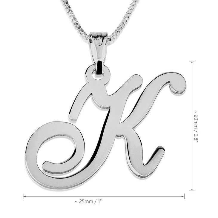 Thumbnail: necklace with letter charms