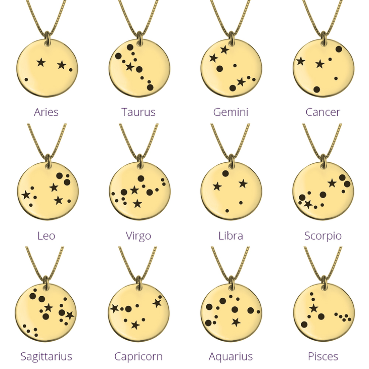 الصورة المصغرة: Personalized Star Constellation Necklace