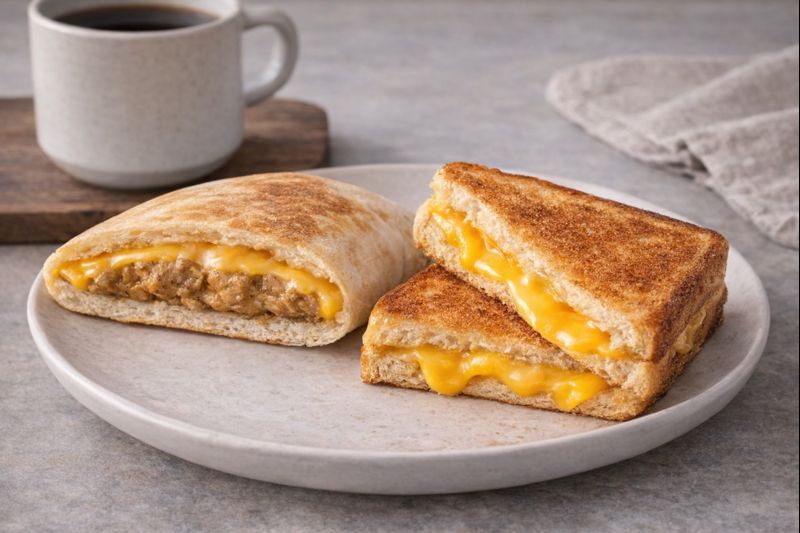 Arranged Food and Objects