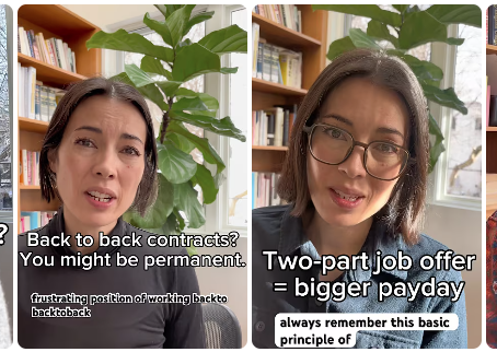 YouTube thumbnails of Rika Sawatsky's videos