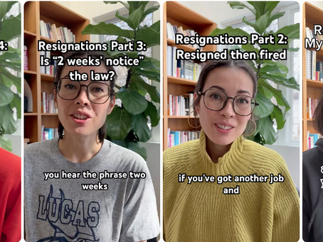 Bite-sized tips on navigating your resignation