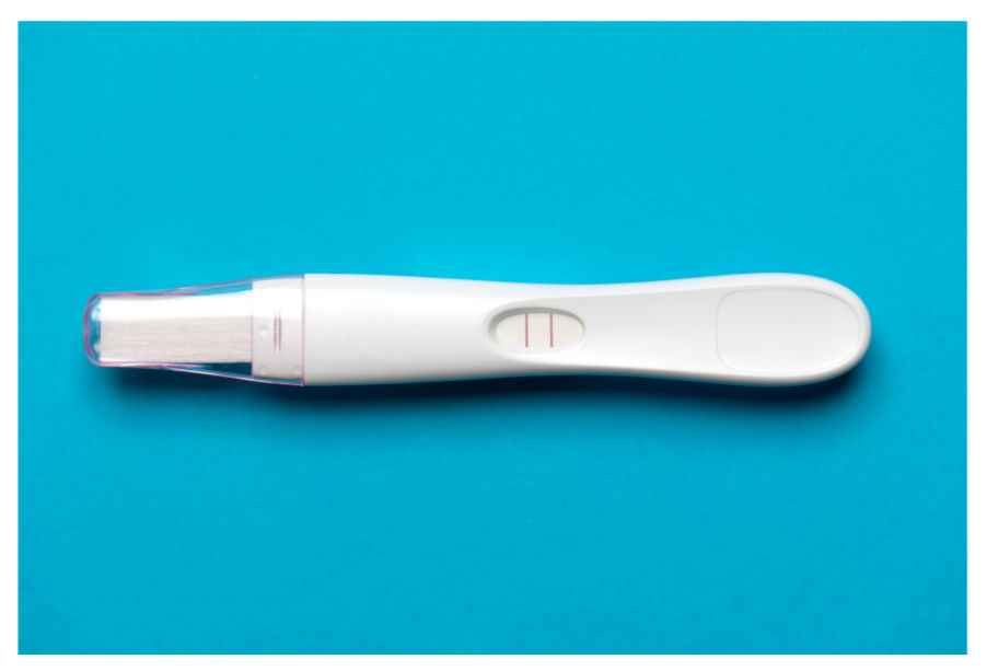 positive pregnancy test