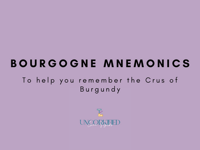 Bourgogne Mnemonics