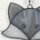 Thumbnail: Stained Glass Silver Fox Suncatcher