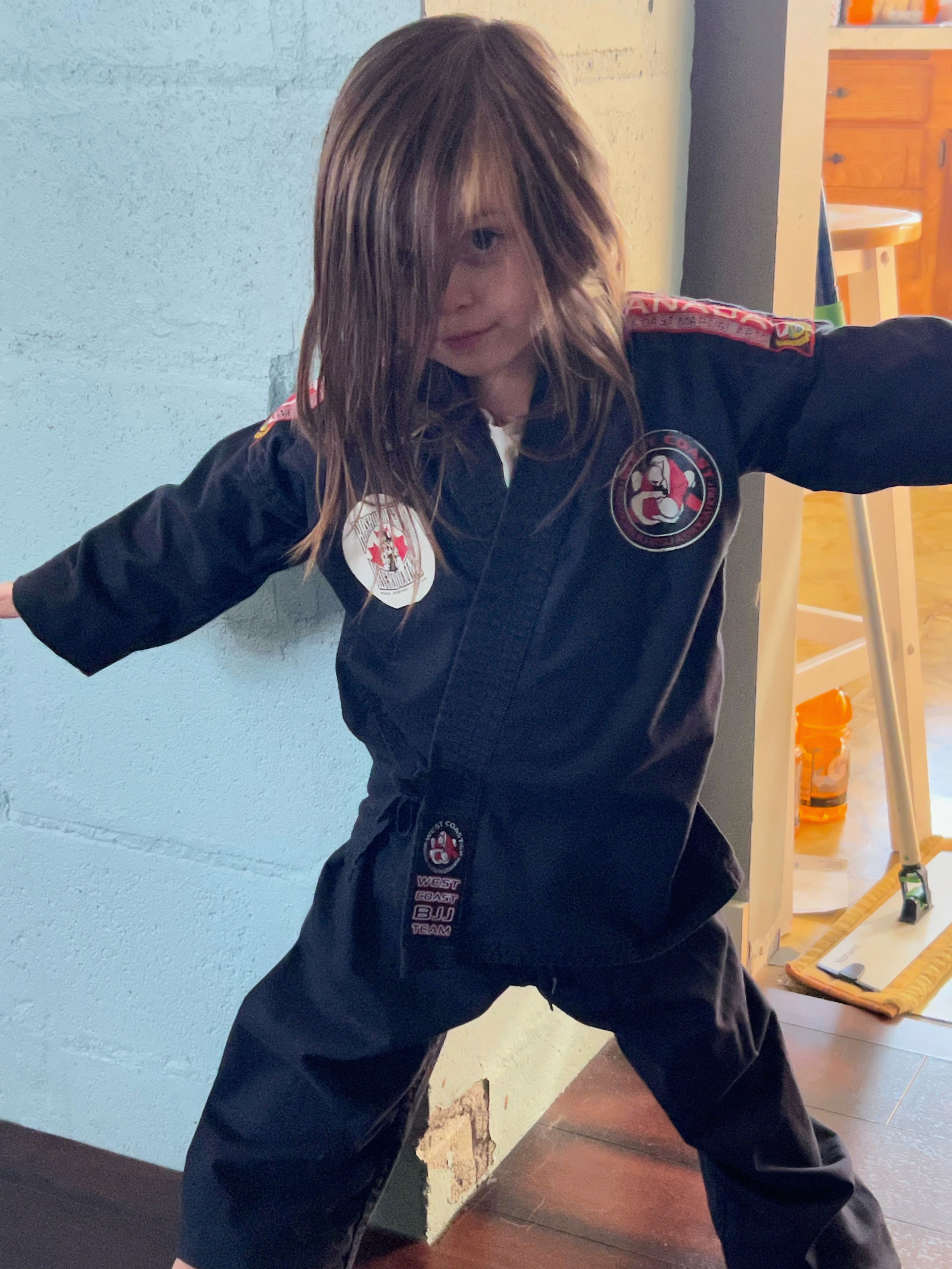 Frankie's first year of Ju Jitsu.