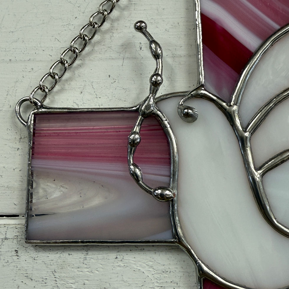 Thumbnail: Stained Glass Cross Suncatcher